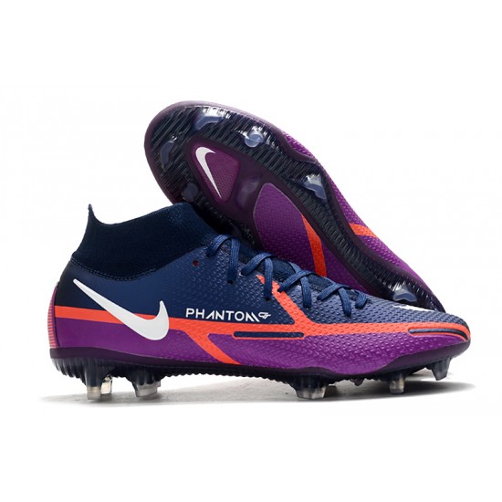 Nike Phantom GT2 Elite FG Soccer Cleats Purple High