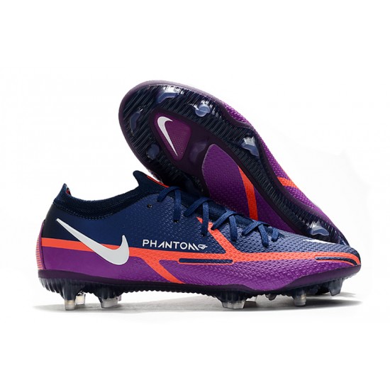 Nike Phantom GT2 Elite FG Soccer Cleats Purple