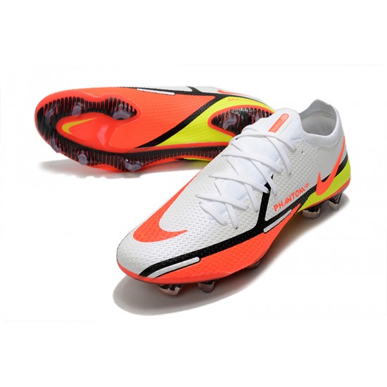 Nike Phantom GT2 Elite FG Soccer Cleats White Low