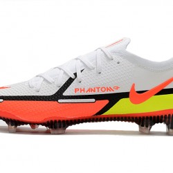 Nike Phantom GT2 Elite FG Soccer Cleats White Low