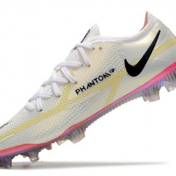 Nike Phantom GT2 Elite FG Soccer Cleats White Low