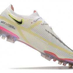 Nike Phantom GT2 Elite FG Soccer Cleats White Low