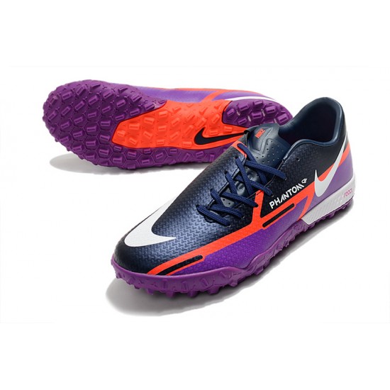 Nike React Phantom GT2 Pro TF Soccer Cleats Purple