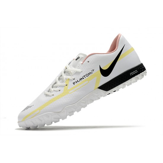 Nike React Phantom GT2 Pro TF Soccer Cleats White