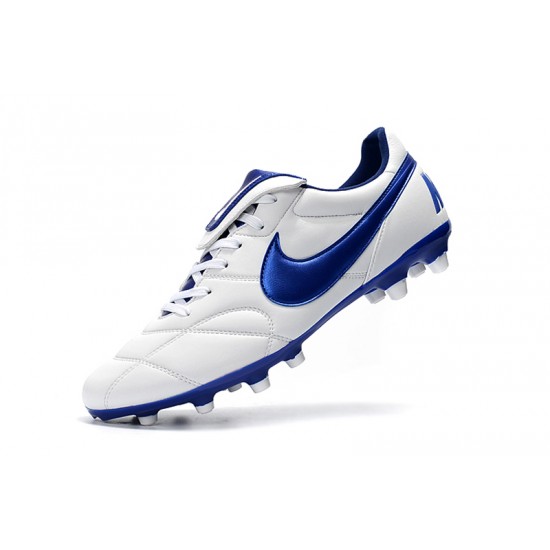 Nike Premier 2.0 FG Soccer Cleats Black And Blue