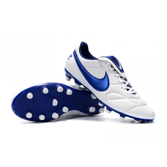 Nike Premier 2.0 FG Soccer Cleats Black And Blue