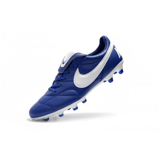 Nike Premier 2.0 FG Soccer Cleats Black And Blue