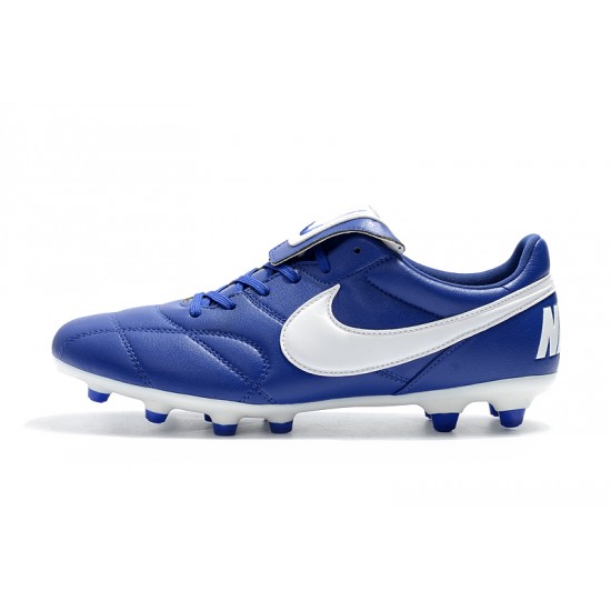 Nike Premier 2.0 FG Soccer Cleats Black And Blue