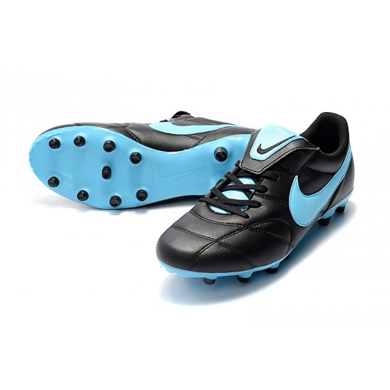 Nike Premier 2.0 FG Soccer Cleats Black Blue