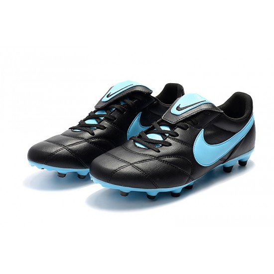 Nike Premier 2.0 FG Soccer Cleats Black Blue