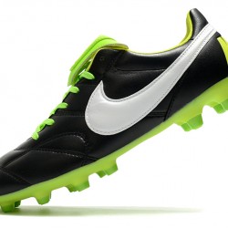 Nike Premier 2.0 FG Soccer Cleats Black Green