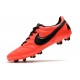 Nike Premier 2.0 FG Soccer Cleats Black Orange