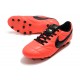 Nike Premier 2.0 FG Soccer Cleats Black Orange