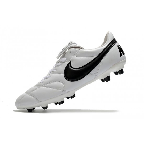 Nike Premier 2.0 FG Soccer Cleats Black White