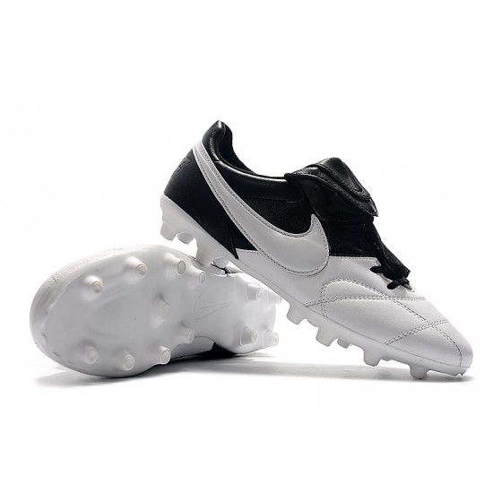 Nike Premier 2.0 FG Soccer Cleats Black White