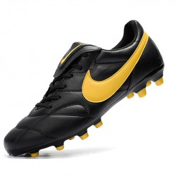 Nike Premier 2.0 FG Soccer Cleats Black Yellow