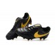 Nike Premier 2.0 FG Soccer Cleats Black Yellow