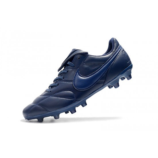 Nike Premier 2.0 FG Soccer Cleats Blue Black