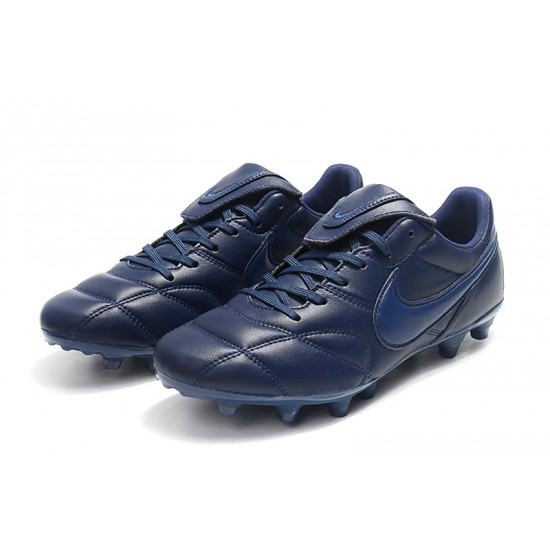 Nike Premier 2.0 FG Soccer Cleats Blue Black