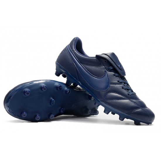 Nike Premier 2.0 FG Soccer Cleats Blue Black