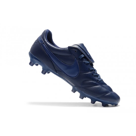 Nike Premier 2.0 FG Soccer Cleats Blue Black