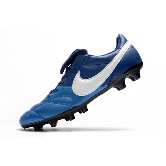 Nike Premier 2.0 FG Soccer Cleats Blue White