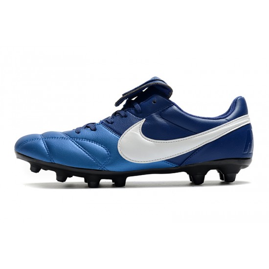 Nike Premier 2.0 FG Soccer Cleats Blue White