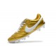 Nike Premier 2.0 FG Soccer Cleats Gold And White