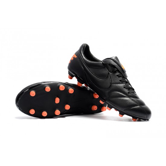 Nike Premier 2.0 FG Soccer Cleats Orange Black