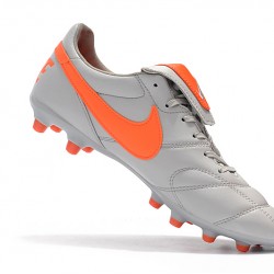 Nike Premier 2.0 FG Soccer Cleats Orange Gray