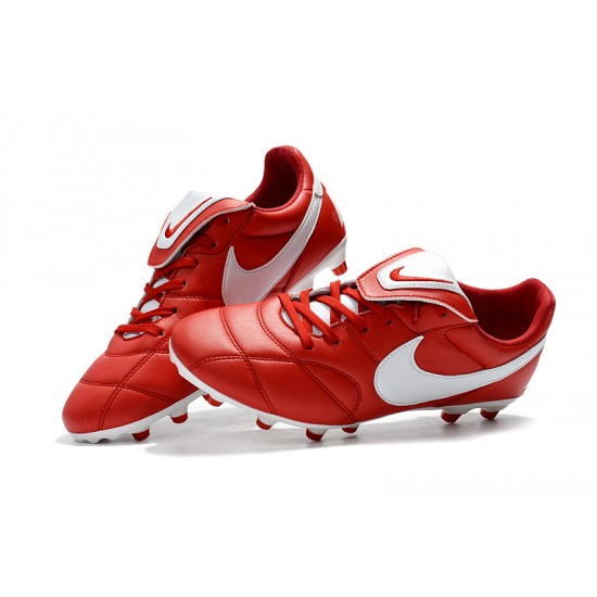 Nike Premier 2.0 FG Soccer Cleats Red White