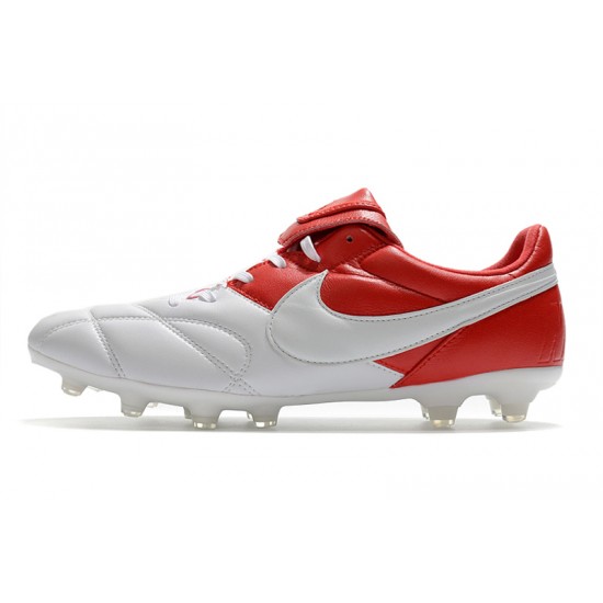 Nike Premier 2.0 FG Soccer Cleats Red White