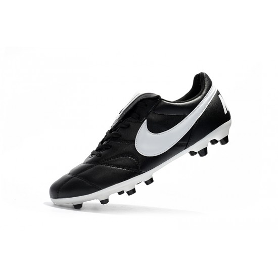 Nike Premier 2.0 FG Soccer Cleats White And Black