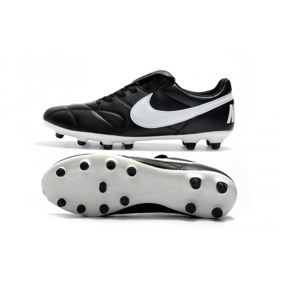 Nike Premier 2.0 FG Soccer Cleats White And Black