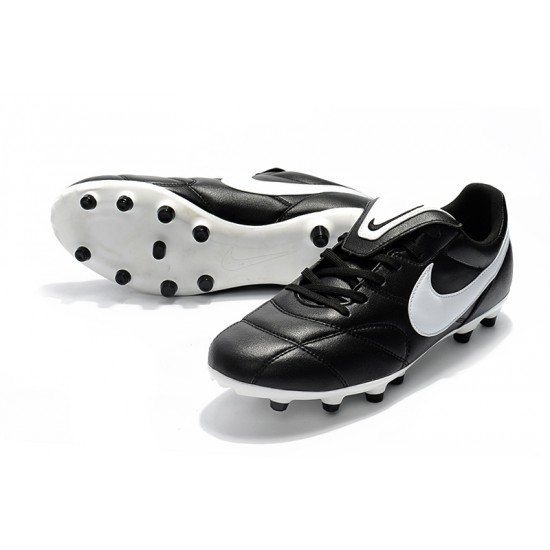 Nike Premier 2.0 FG Soccer Cleats White And Black