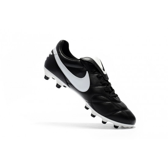 Nike Premier 2.0 FG Soccer Cleats White And Black