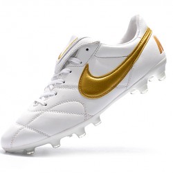 Nike Premier 2.0 FG Soccer Cleats White Gold