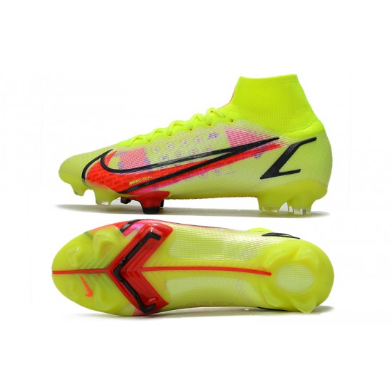 Nike New Season Superfly 8 Elite FG Soccer Cleats Green