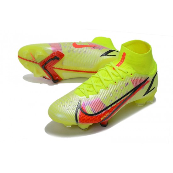 Nike New Season Superfly 8 Elite FG Soccer Cleats Green