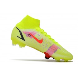 Nike New Season Superfly 8 Elite FG Soccer Cleats Green