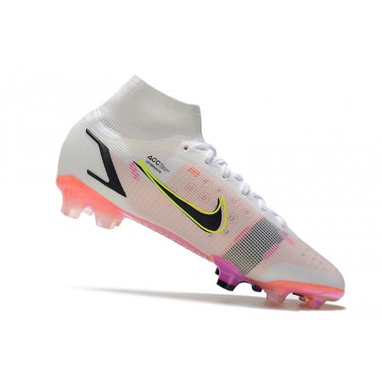 Nike Rawdacious Superfly 8 Elite FG Soccer Cleats White