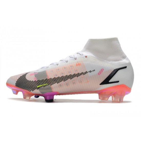 Nike Rawdacious Superfly 8 Elite FG Soccer Cleats White