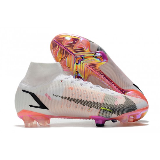 Nike Rawdacious Superfly 8 Elite FG Soccer Cleats White