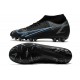 Nike Superfly 8 Academy AG Soccer Cleats Black Blue