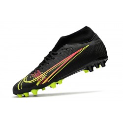 Nike Superfly 8 Academy AG Soccer Cleats Black