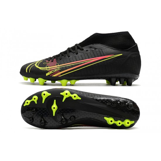 Nike Superfly 8 Academy AG Soccer Cleats Black