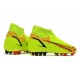 Nike Superfly 8 Academy AG Soccer Cleats Green Orange