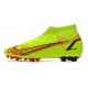 Nike Superfly 8 Academy AG Soccer Cleats Green Orange