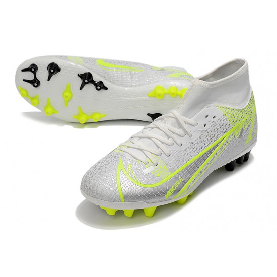 Nike Superfly 8 Academy AG Soccer Cleats Green White