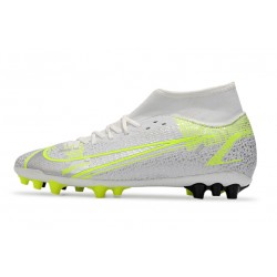 Nike Superfly 8 Academy AG Soccer Cleats Green White